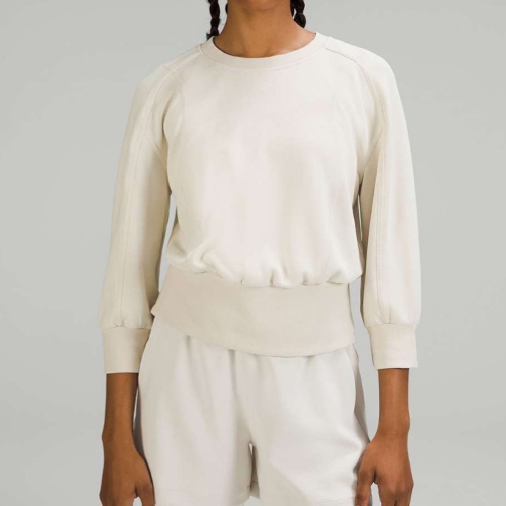 Lululemon Softstreme Ribbed-Hem Pullover